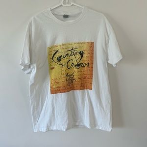 Counting Crows Vintage August and Everything After Album Shirt Size Large